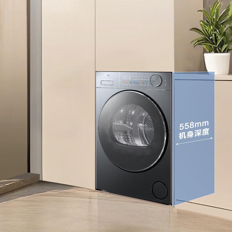 Haier 10kg Ultra-Thin Built-in Heat Pump Dryer CN plug (adapter included)