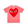 Comme des Garçons PLAY (WMNS) COMME des GARCONS PLAY Футболка с большим сердцем 'Розовый' Женская AZ-T273-051-3
