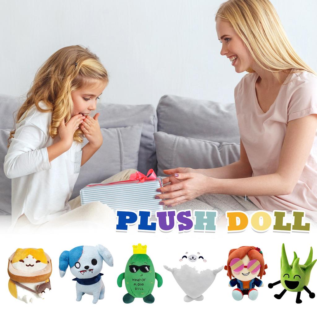 Плюшевая кукла, Игрушка в подарок, Мультфильм, Детская тряпичная кукла, Детская подарочная подушка(Нет стандарта)