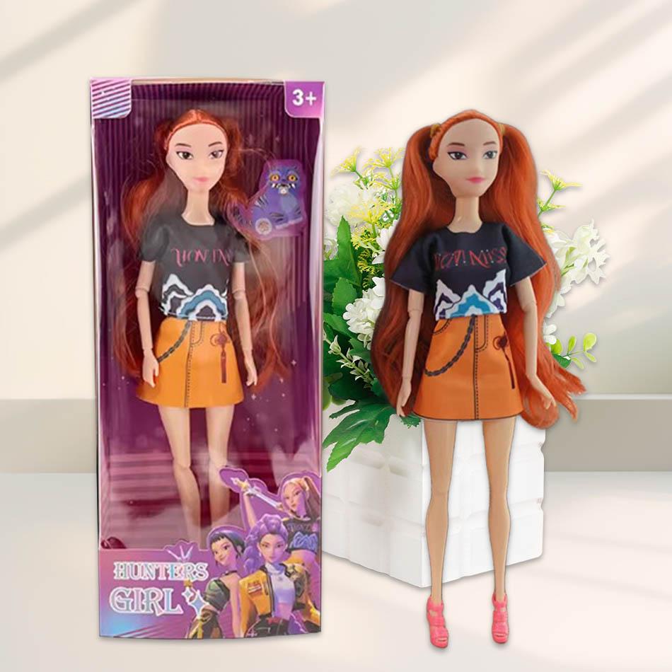 Куклы Игрушки Kpop Охотники на демонов Фигурка-игрушка Руми Мира Зои Красивая принцесса Куклы для девочек Пластиковая Игрушка Сделай сам для девочек
