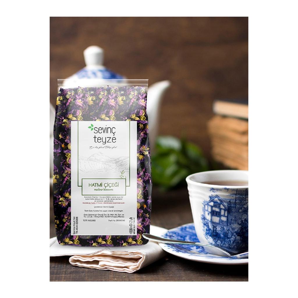 Тетя Севин Зефирный цветок, Мальва 40г (цветок мальвы, алтей лекарственный)