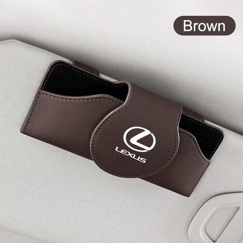 Car Sun Visor Glasses Clip Multifunctional Case Glasses Holder For Lexus RX330 IS250 Ct200h ES300h RX350 IS300h NX300h RX400h UX ACN1