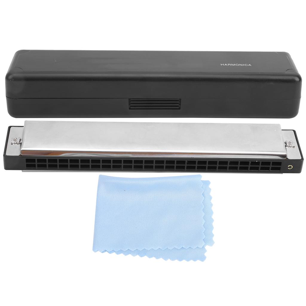 24 Отверстия Губная Гармошка До Мажор Октавная Настройка Для Начинающих Популярные Принадлежности для Музыкальных Инструментов