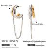 Серьги-клипсы Youthway Gold & Tassel из нержавеющей стали, водонепроницаемые, гипоаллергенные, минималистичные, модные украшения, новинка.