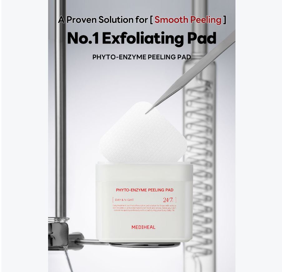 Mediheal Тонер-пад 100+100 подушечек, двойная упаковка (7типов)