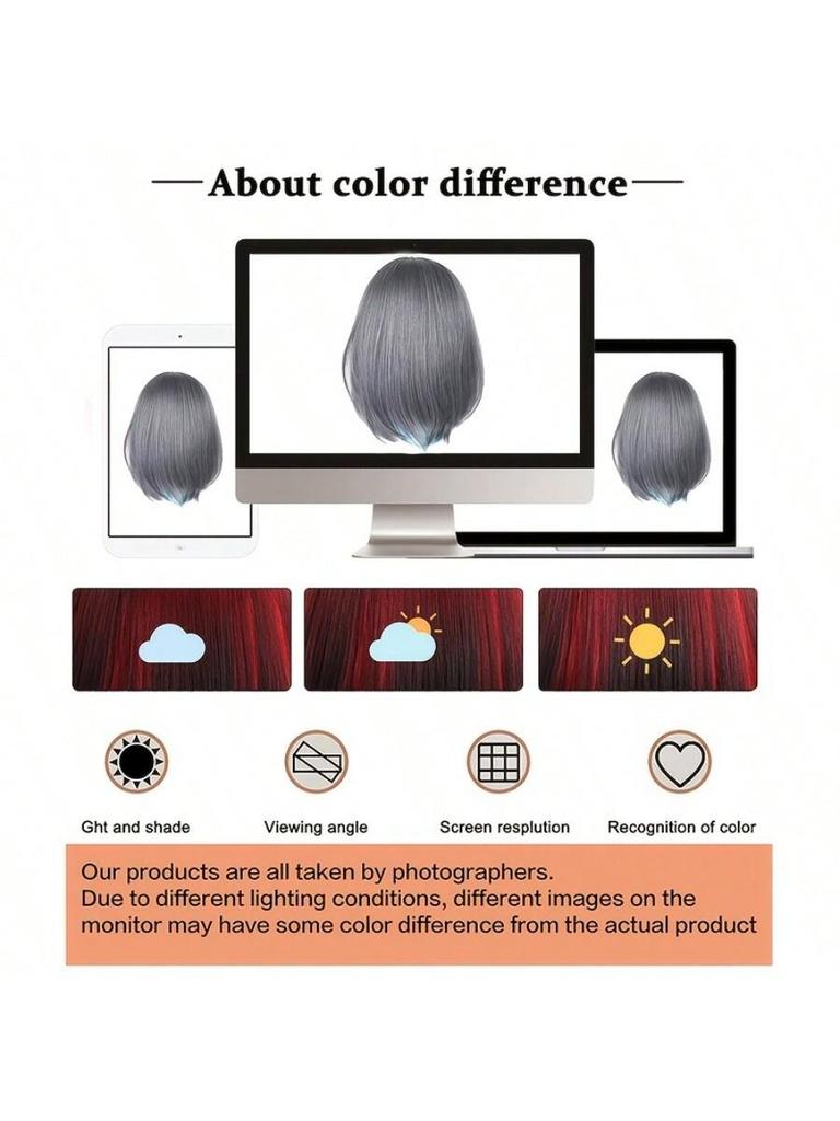 Парик Cheshire Blue Route COS темно-серый, окрашивание синтетических волос, устойчивых к высоким температурам, подходит для костюмов, реквизита, игр, костюмов, фотографии