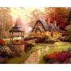 Diamond Embroidery Housing Landscape 5D Diy Diamond Painting Cross Stitch Diamond Pattern Home Decor