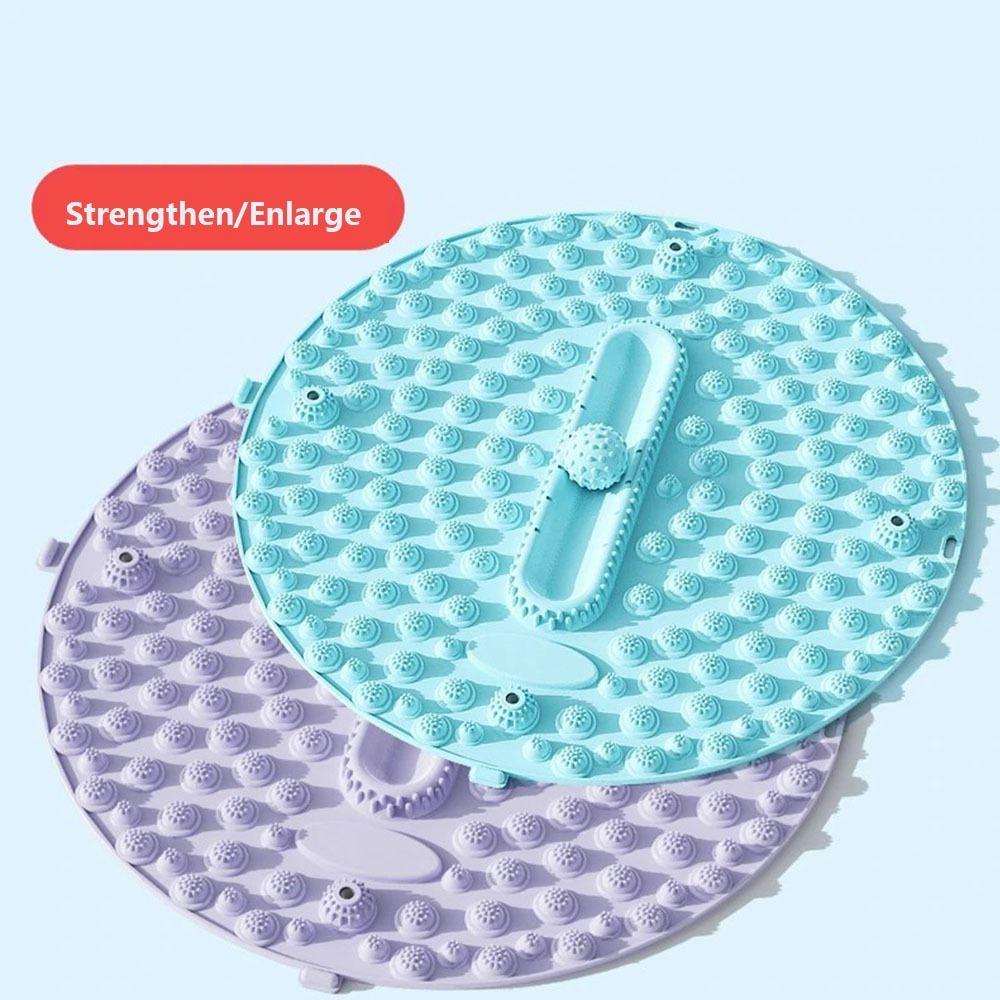 Round Acupressure Mat Muscle Relaxation Finger Pressure Board Foot Massage Pad Acupoint massager