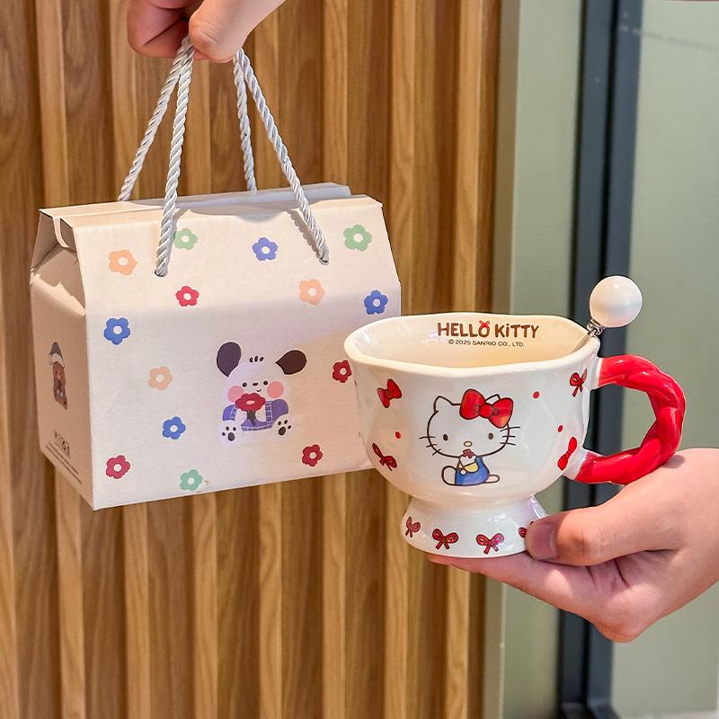 Give Girlfriends Birthday Gifts, Cute Ceramic Mugs, Girls and Children's Souvenirs, Gift Boxes.