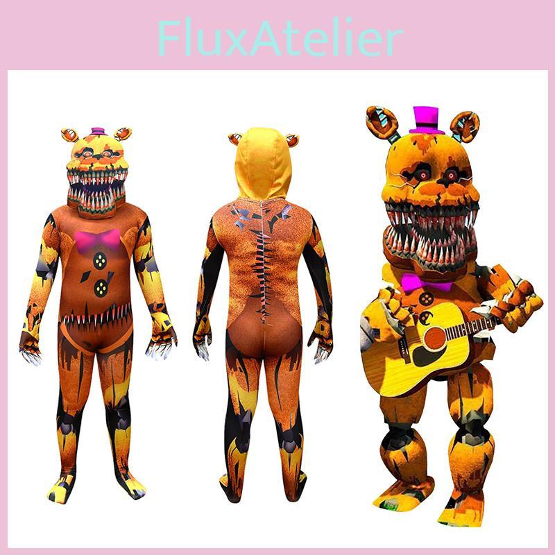 Костюм для детского косплея «Пять ночей у Фредди» на Хэллоуин, маскарадный костюм