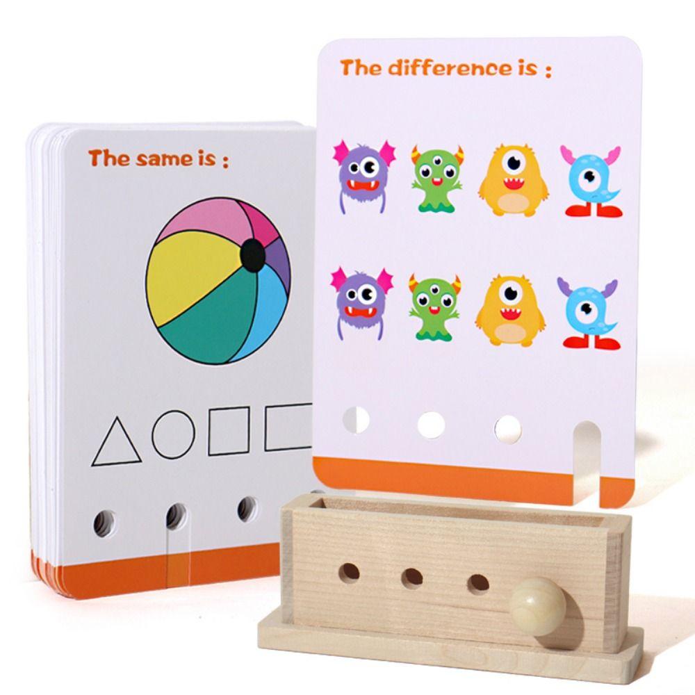 Montessori English Logic Key Puzzle Game Early Educational Key Thinking Puzzle Toy  Birthday Gifts