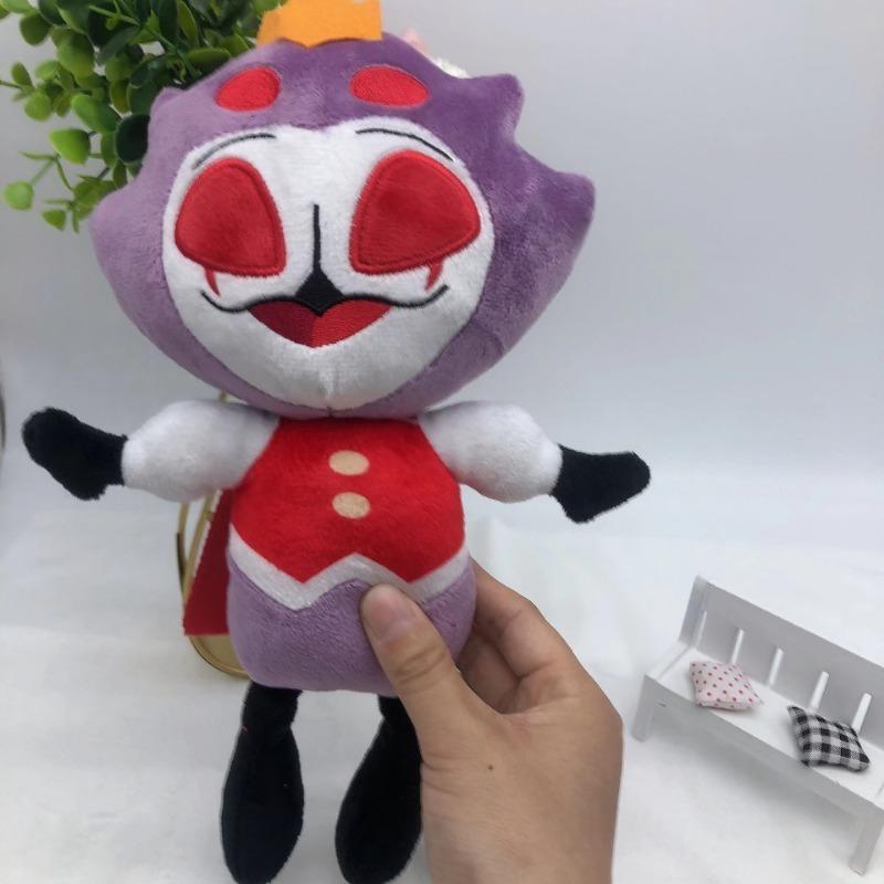 Мультяшный Аниме Helluva Boss Чрезвычайно Злой Босс Плюшевая Игрушка Кукла Демон По Сравнению С Принцем Лидсом Аниме Периферийные Плюшевые Игрушки