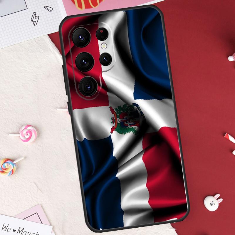 Dominican Republic Flag Case For Samsung Galaxy S21 S22 S23 S24 S25 S26 Ultra S10 S25 Plus S25 FE S20 FE Cover Shell