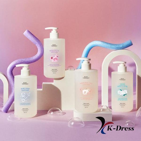 Body Fantasy Moisturizing Body Wash 500ml 4 Types