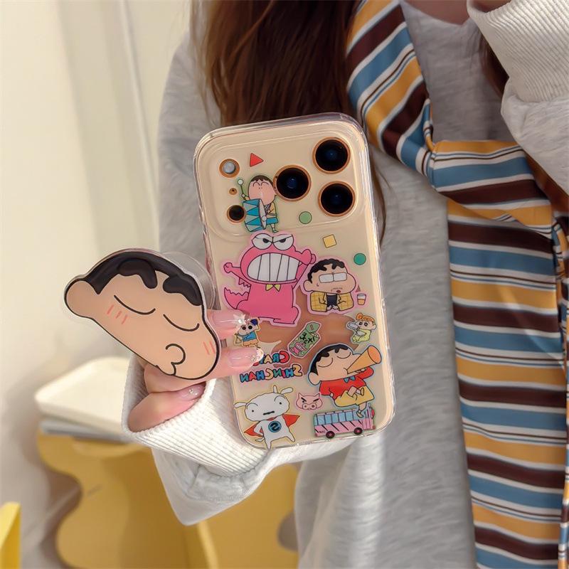 Подставка для трубы Shin-chan Чехол для iPhone для 16ProMax/15/14
