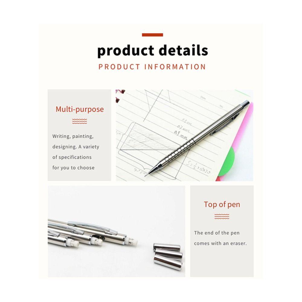 Drawing Writing Tool Mechanical Pencil 0.3/0.5/0.7/0.9mm Propelling Pencil  Art Painting Supplies