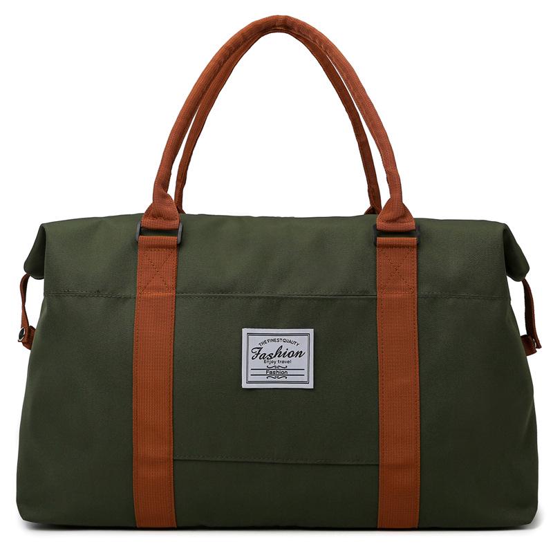 Unisex Gym Bag with Wet/Dry Separation, Large Capacity, Lightweight Tote for Travel or Maternity