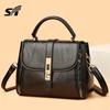 New Bag Women's Fashion Versatile Large Capacity Shoulder Messenger Bag Retro Medium Handbag Women's Bag
