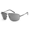 GueSS Men S 66mm Black SunglaSSeS Gf0232 02a Matte Black