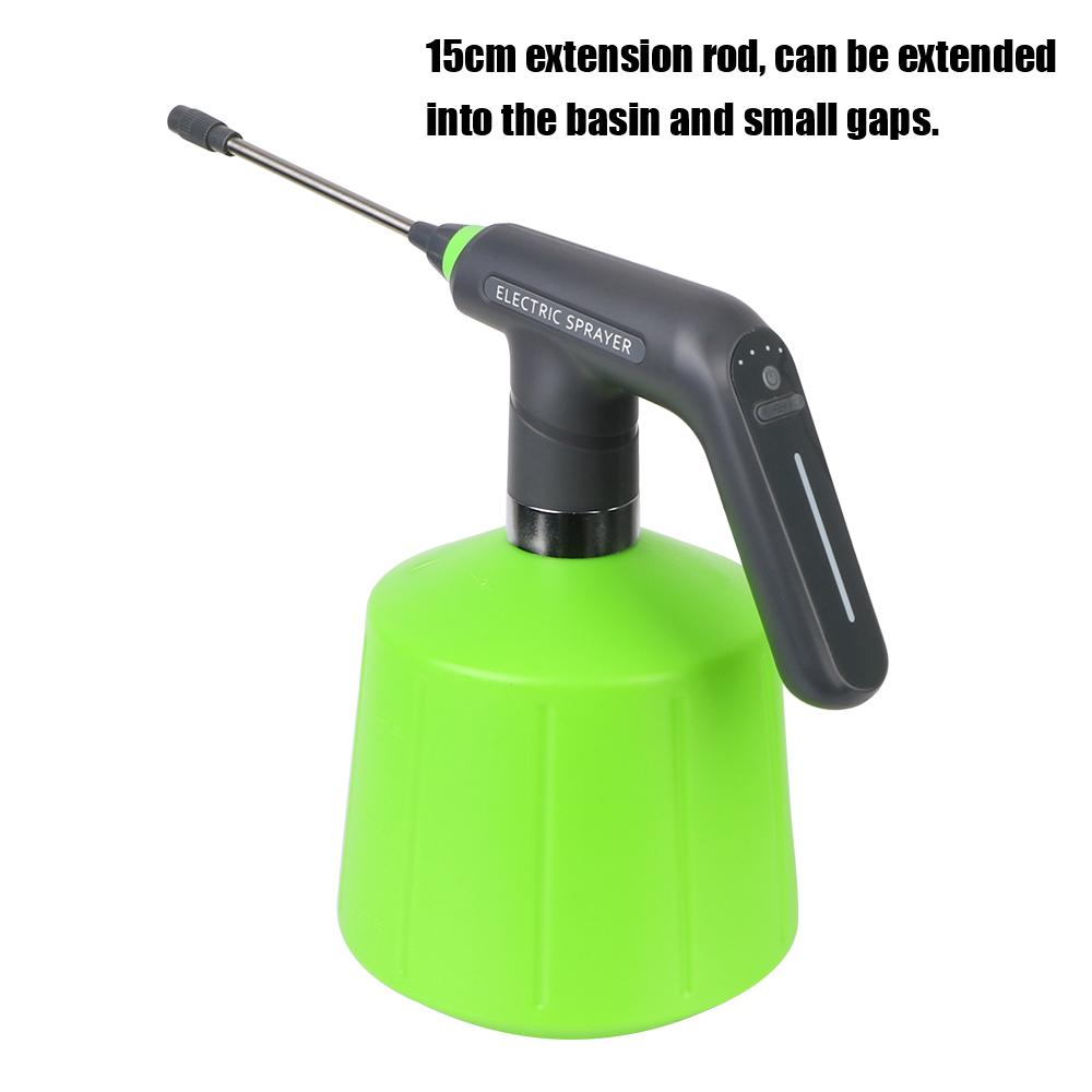 Распылитель для растений, распылитель воды, стерилизация, инструмент для мойки автомобиля, 2 л, автоматическая садовая лейка, садовый Fogger, электрический ручной портативный распылитель