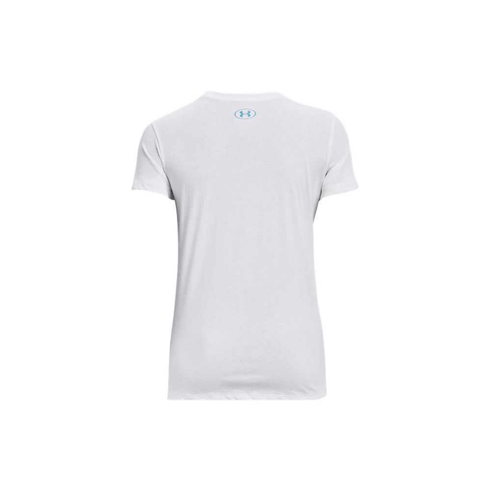 Under Armour Футболка свободного кроя с логотипом Letter, женская, белая 1372618-100