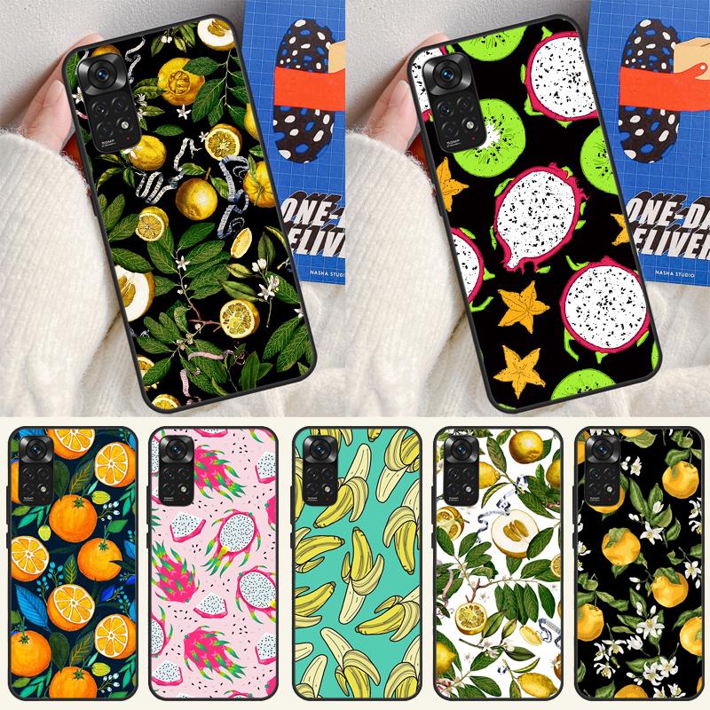 Чехол Tropical Summer Fruit Lemon для Xiaomi Redmi Note 14 13 Pro 12 11 9 10 9S 10S 11S 12S Redmi 14C 13C 10C 12C