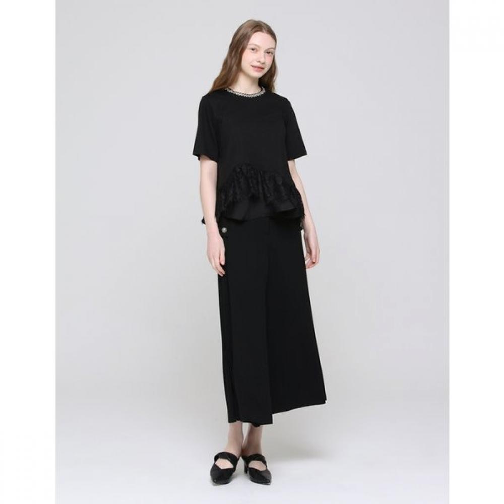 Son Jung Wan Women Beaded Lace T shirT Zdr6262220
