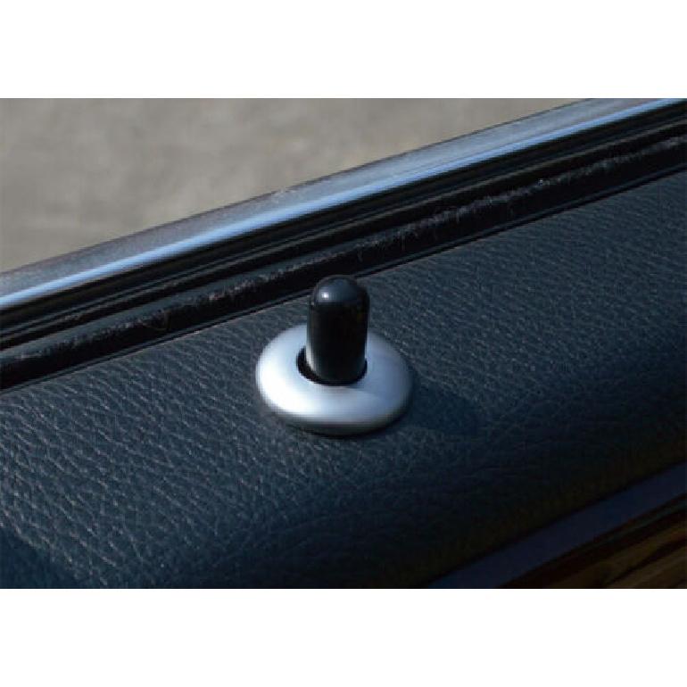 For BMW 3 4 Series GT 2013- ABS Silver Door Lock Protection Cover Trim 4PCS
