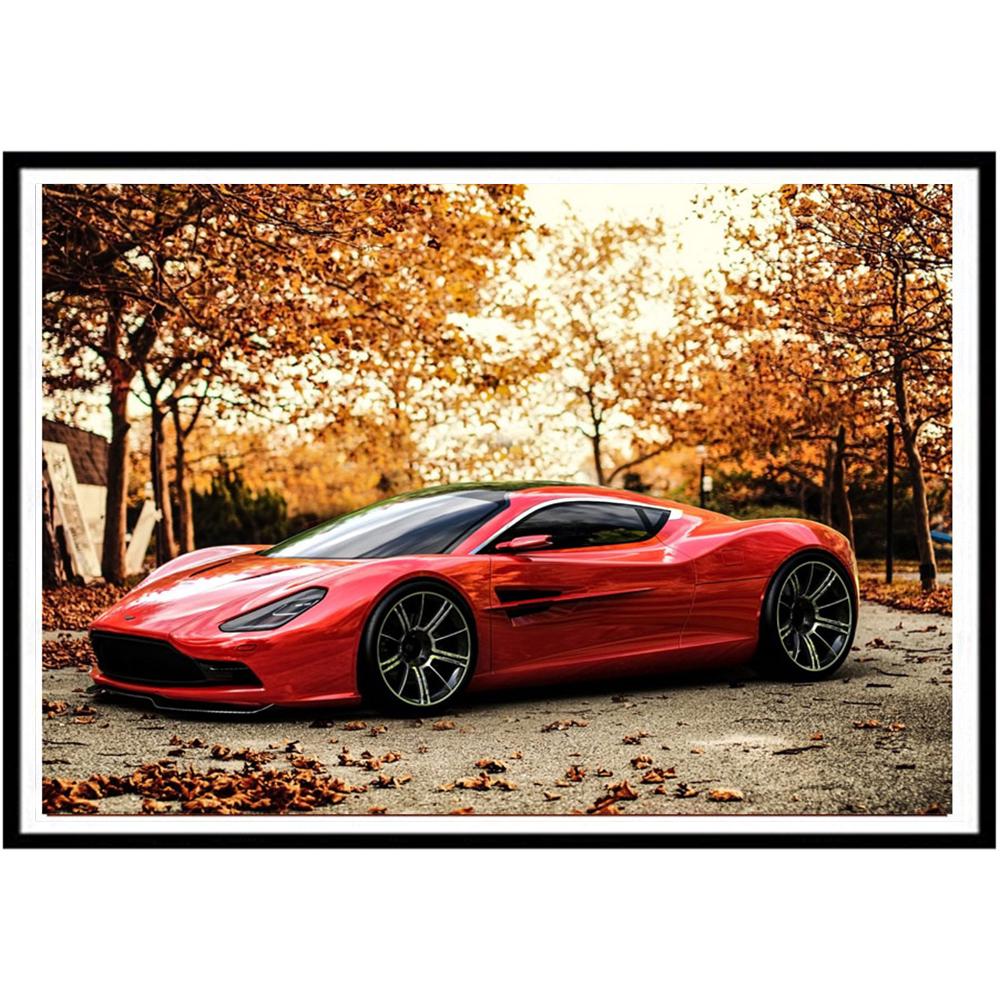 Алмазная картина 5D Фирменная Новинка Пейзаж Алмазная мозаика Лесной дом Набор для вышивки крестом Печать Украшение дома Персонализированный подарок