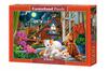 Puzzle 1500 pieces C-152056-2 Kittens on the Roof