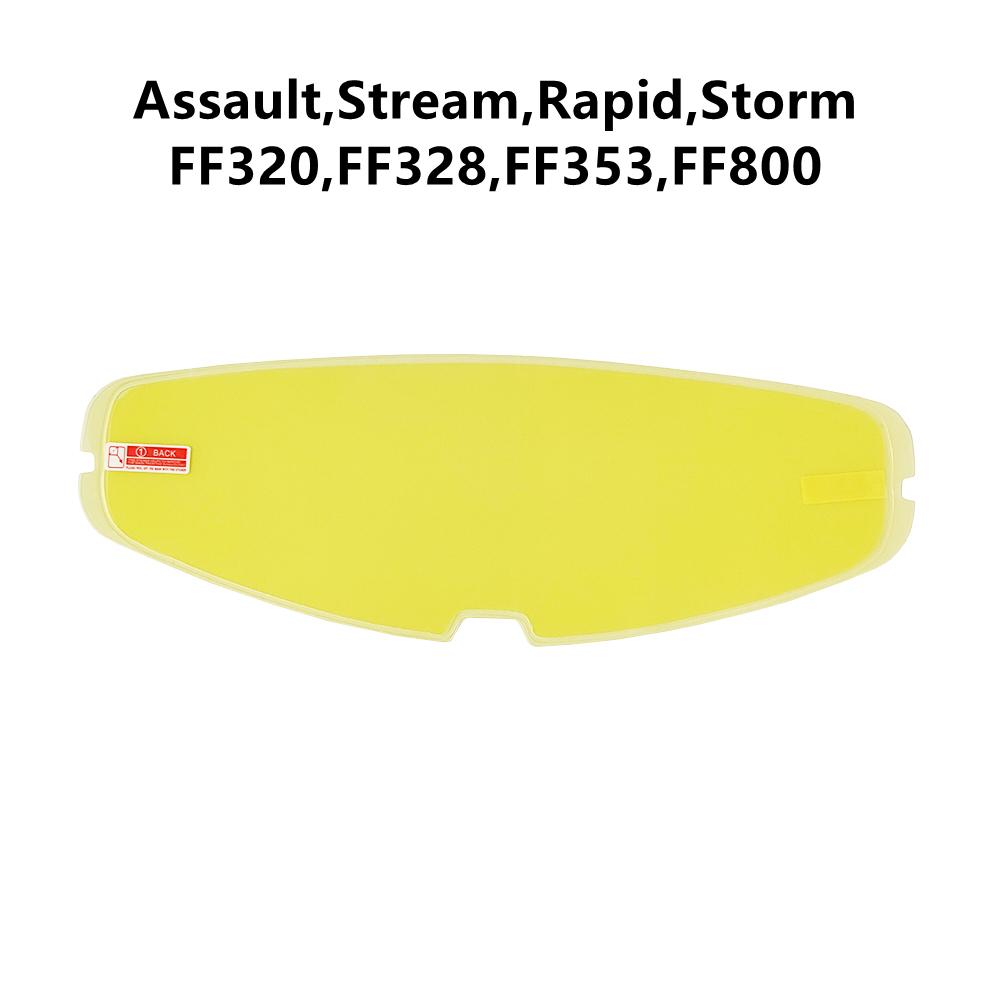 Ветровые щитки для FF320 Stream FF353 Rapid FF328 FF800 Shield Pin Мотошлем Замена Дополнительная линза Черный Иридиевый Серебристый