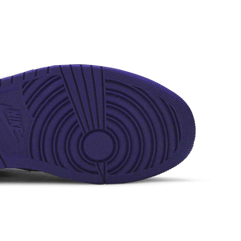 Air Jordan 1 Low 'Court Purple' (унисекс) Фиолетовый / Черный / Белый Винтажные Баскетбольные Кроссовки 553558 501