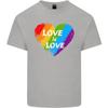 LGBT Love Is Love Gay Pride Day Awareness Unisexs Light Cotton TShirt