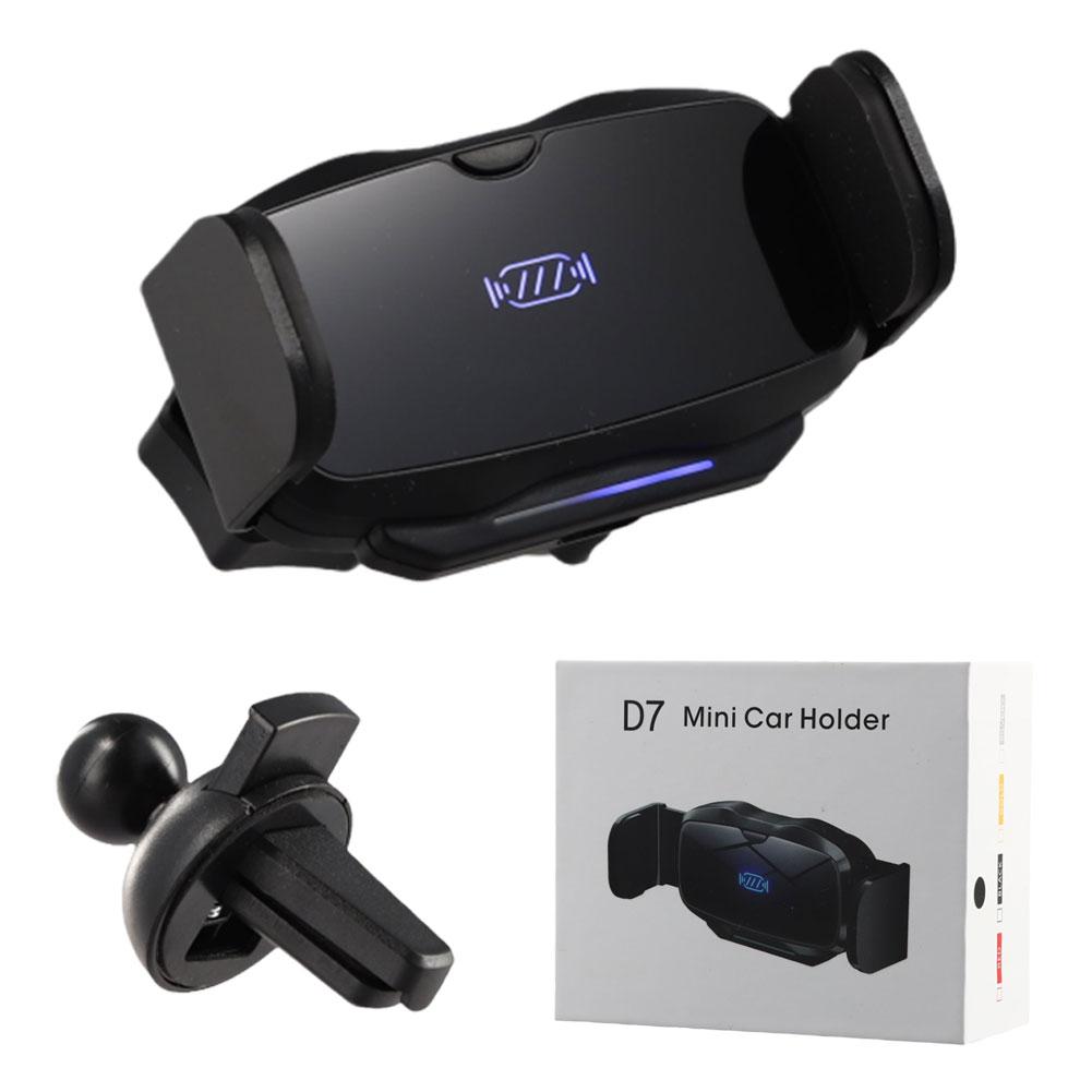 Автомобильный электрический держатель для телефона Металлический индукционный автоматический держатель-подставка для навигации Крепление на воздуховод Подставка для телефона