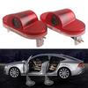 2Pcs Auto Car Door Logo Led Light Courtesy Shadow Projector Welcome Lamp For