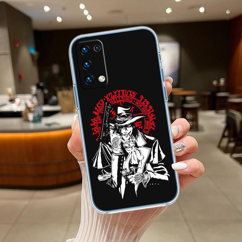 Hellsing Transparent Phone Case for Motorola Moto Edge 20 30 40 50 S30 Fusion Ultra Pro Neo Lite + G200 G23