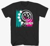 Official Rock Band Blink -182 Self-Titled Black Tee Shirt New