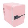 Mini Fridge for Home and Car Use 6L Portable Electric Cooler Warmer Refrigerator with Handle for