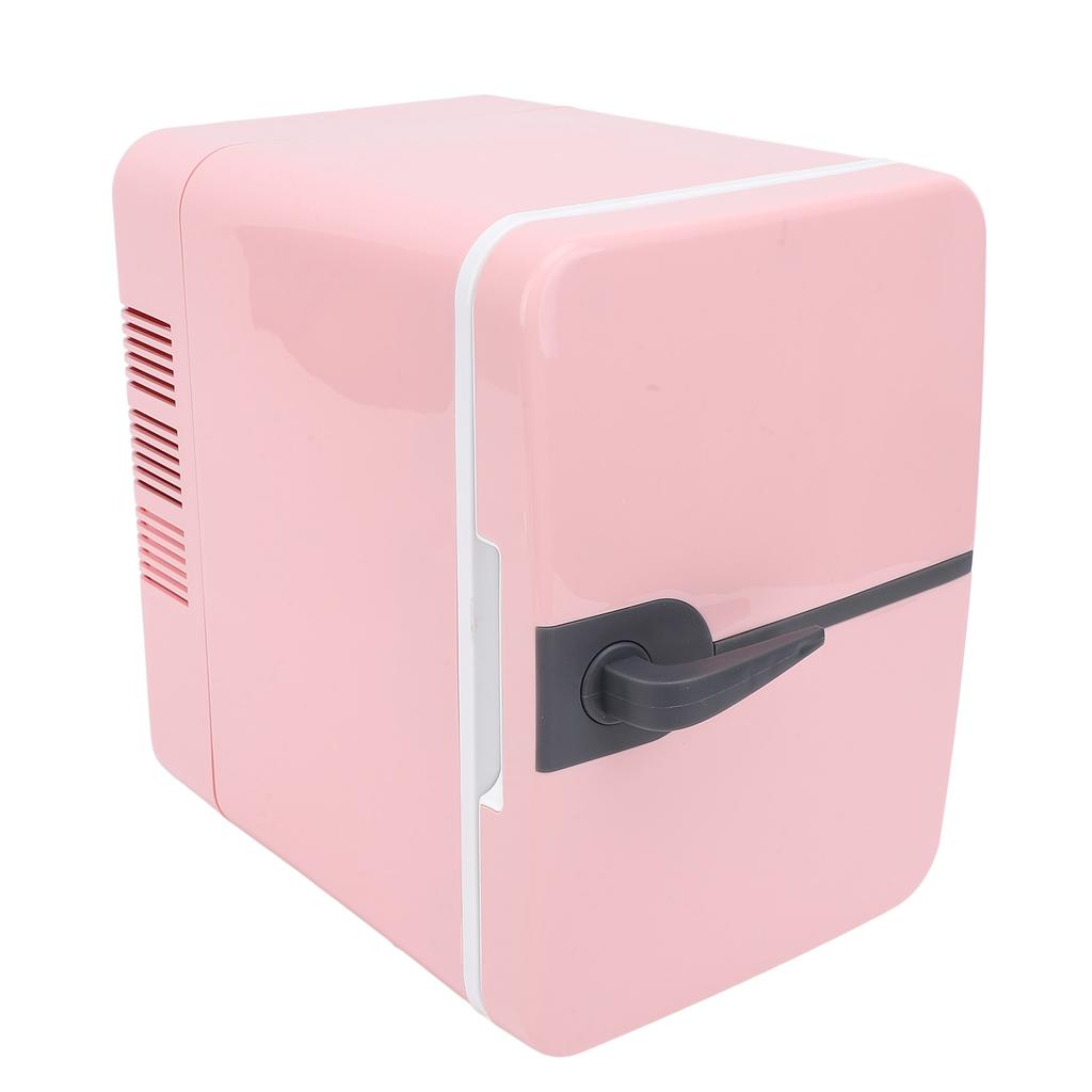Mini Fridge for Home and Car Use 6L Portable Electric Cooler Warmer Refrigerator with Handle for