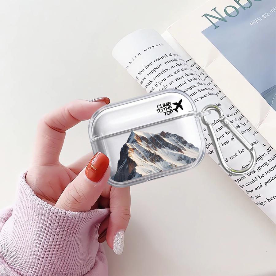 Чехол для Airpods Pro 3 Pro2 2 Pro3 1 4 Прозрачный Чехол для Наушников Красивый Пейзаж