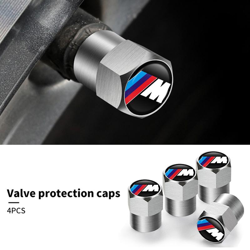 Новые 4 шт. Колпачки ниппелей колес автомобиля Защитные колпачки штоков воздуха Аксессуары Для BMW E90 E60 E46 E39 F30 F10 E87 X3 X4 X5 X1 G30 G20 M3 M5