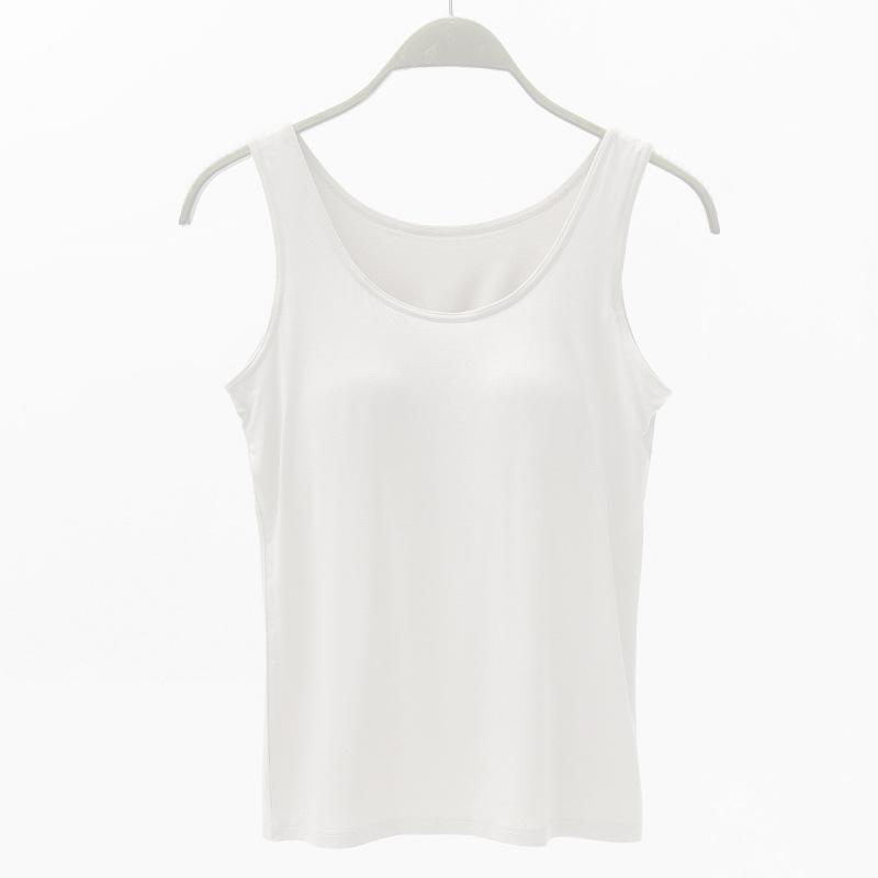 YYFS Женская мода на лето и весну, повседневные однотонные футболки и топы без рукавов с круглым вырезом и принтом