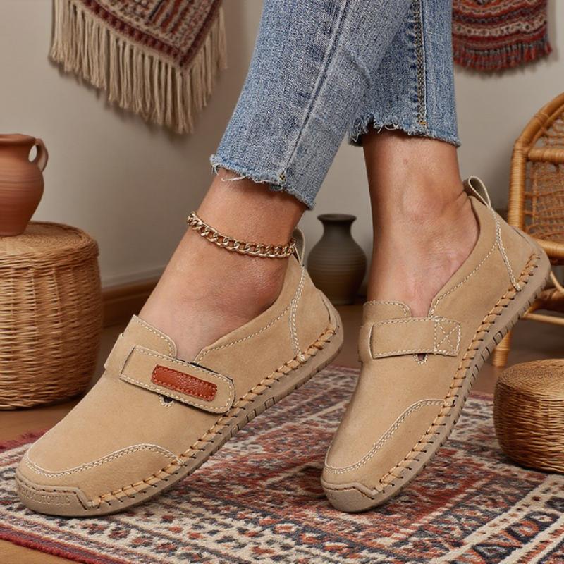 Женские повседневные лоферы Удобные мягкие подошвы Мосинка Накладки Высококачественная обувь на плоской подошве для ходьбы 2025 Новые прямые продажи