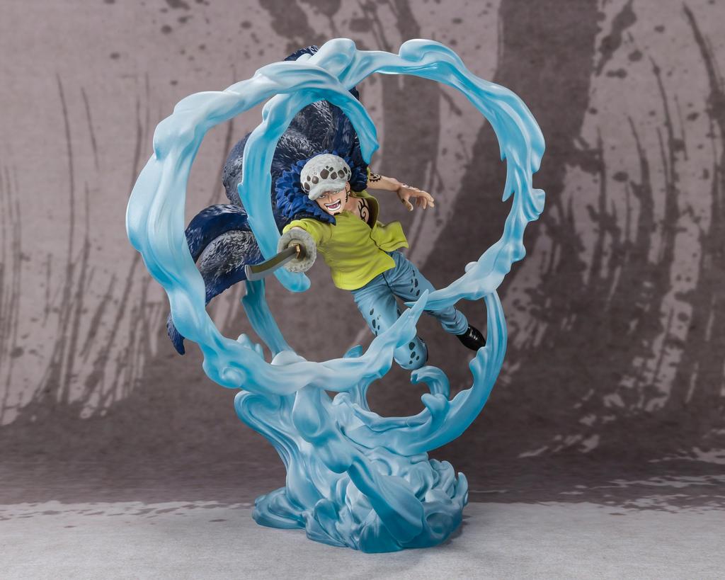 TAMASHII NATIONS Figuarts ZERO ONE PIECE Fierce Trafalgar Law Three Captains Onigashima Monster Battle 240mm Complete Figure BAS63240 [Super Battle] -