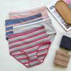 Plus Size Women's Panties Threaded Cotton Underwear Triangle Panties High Waisted Panty