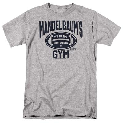 Seinfeld Мужская футболка Madelbaumandapos'S Gym Атлетический меланж