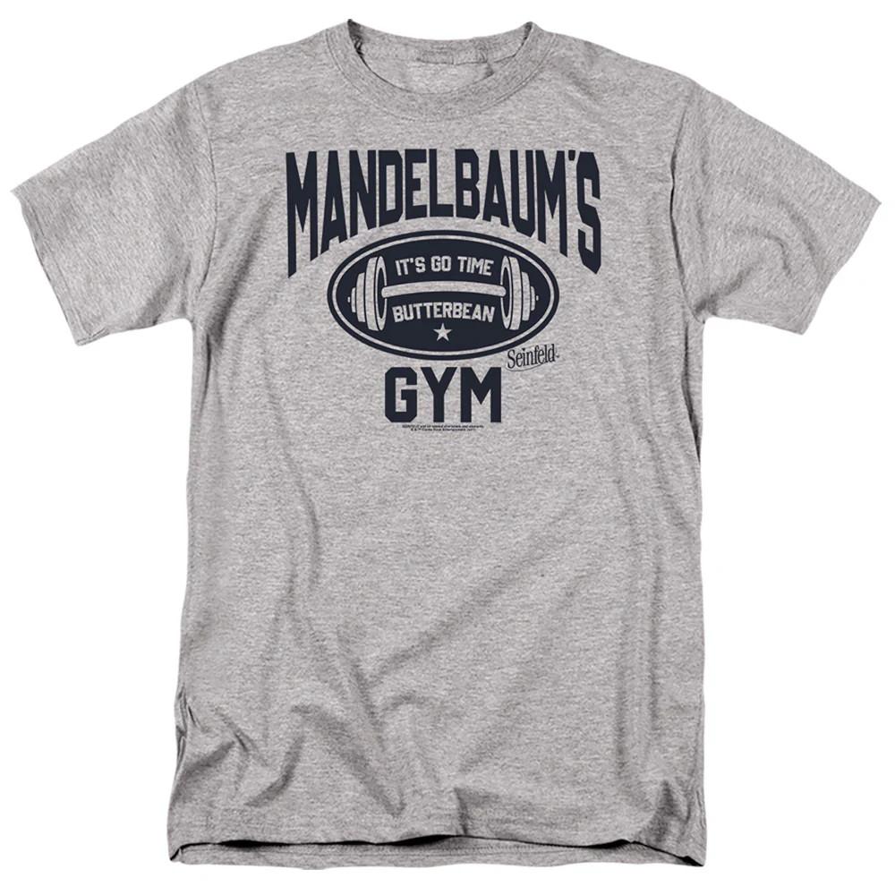 Seinfeld Мужская футболка Madelbaumandapos'S Gym Атлетический меланж