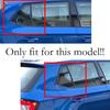 For Skoda Fabia 2015 2016 2017 2018 2019 2020 Rear Window Louver Shutter Cover Side Vent Trim Windshield Cover Accessories