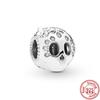 925 Silver Animal Character Love Series Clip Beads Pendant Fit Original  Charm Accessories Bracelet for Women DIY Jewelry