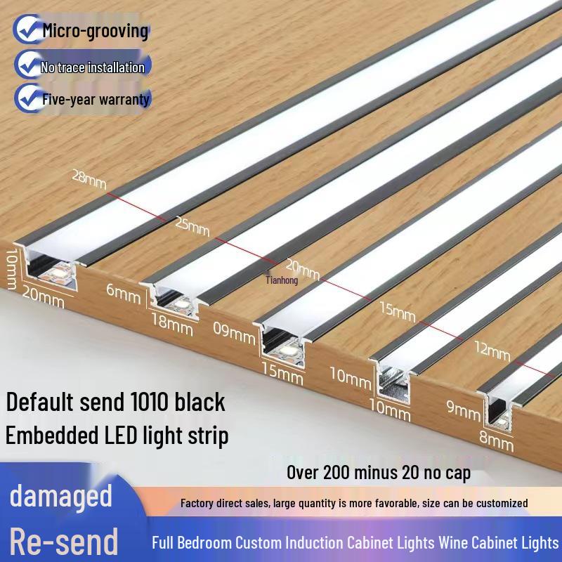 Умные светодиодные ленты с датчиком для шкафов, гардеробов и полок